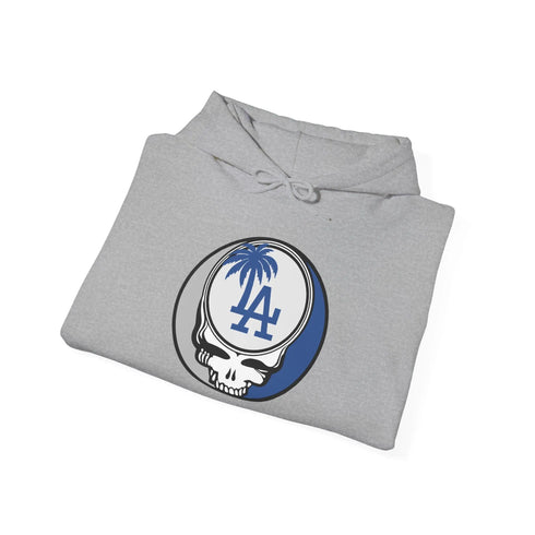 Grateful Dead - Los Angeles Dodgers Grateful Dead Unisex Heavy Blend Hoodie - StealieShop